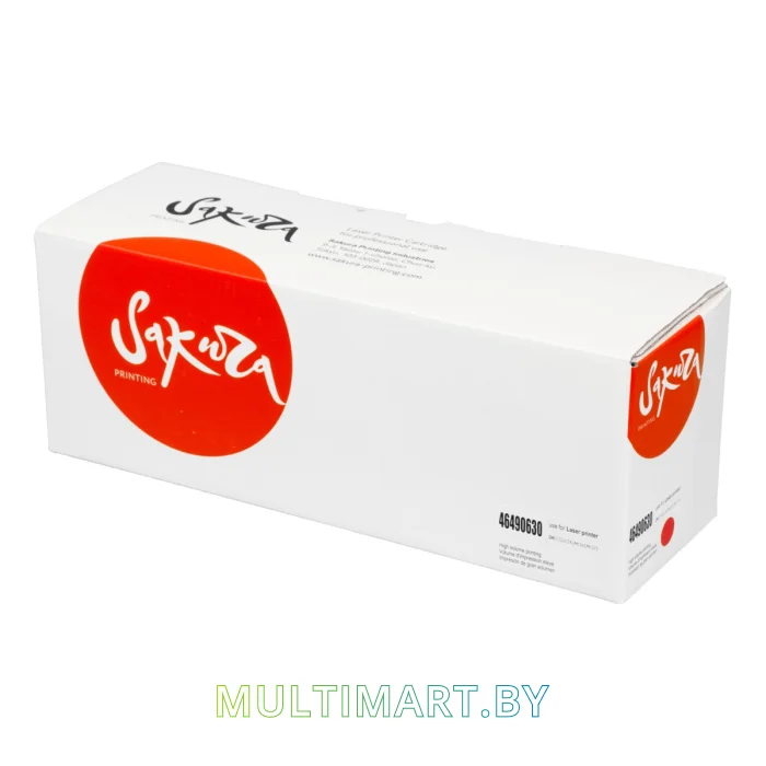 Картридж Sakura Printing SA46490630 (аналог OKI 46490630 Magenta)